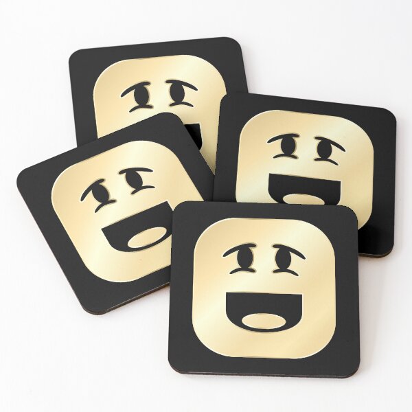Item preview, Roblox Head Emoji Video Game Design Gold Color  designed and sold by Gamify Store.