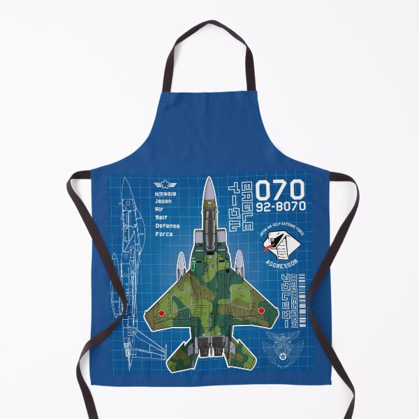Item preview, JASDF F-15DJ EAGLE FighterJet AGGRESSOR 070 BP HD 4C Illustration designed and sold by MIL-ART-JPN.