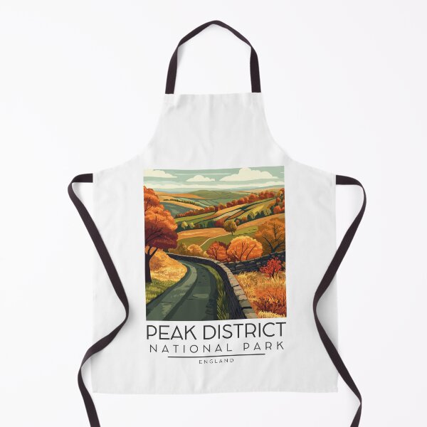 Item preview, A Vintage Illustration of Peak District National Park - England designed and sold by GoodOldVintage.