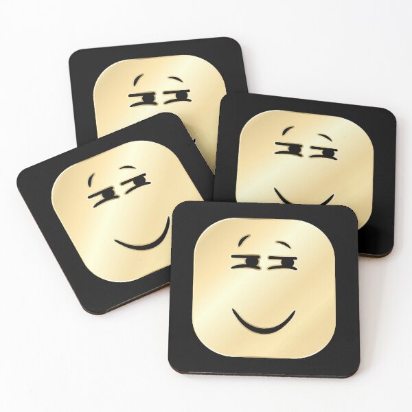 Item preview, Roblox Head Emoji Video Game Design Gold Color  designed and sold by Gamify Store.