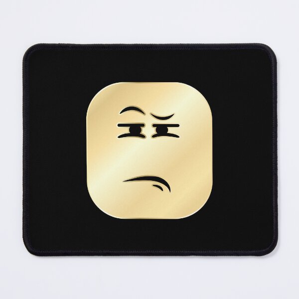 Item preview, Roblox Head Emoji Video Game Design Gold Color designed and sold by Gamify Store.