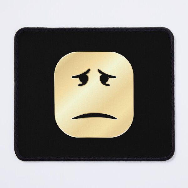 Item preview, Roblox Head Emoji Video Game Design Gold Color designed and sold by Gamify Store.