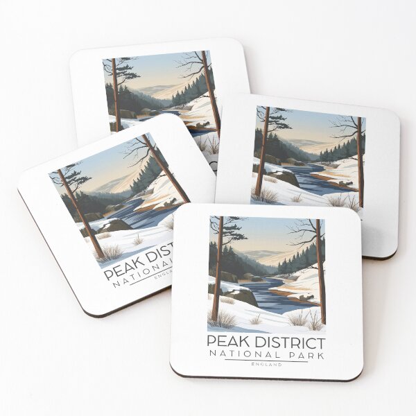 Item preview, A Vintage Illustration of Peak District National Park - England  designed and sold by GoodOldVintage.