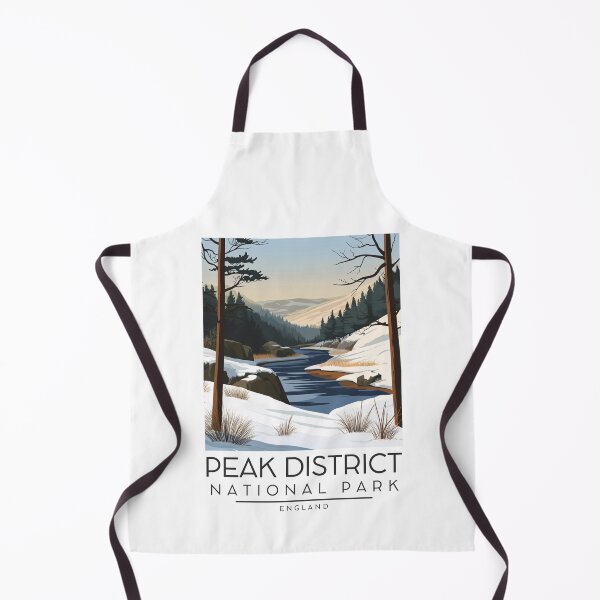 Artikelvorschau, Eine Vintage-Illustration des Peak District Nationalpark - England entworfen und verkauft von GoodOldVintage.