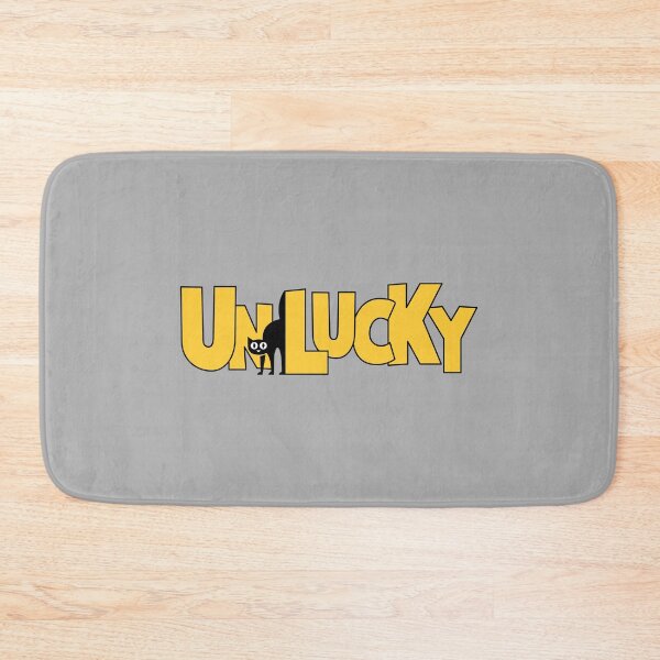 Item preview, Unlucky Black Cat Typography Design   designed and sold by MAN  FROM MARS.