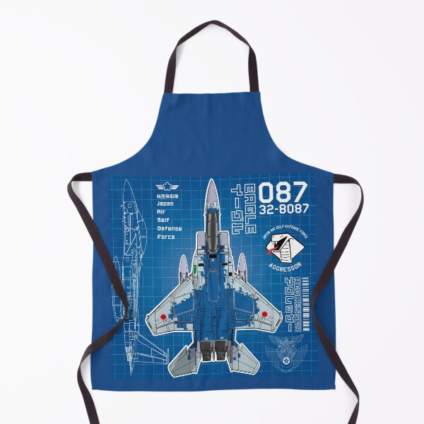 Item preview, JASDF F-15DJ EAGLE FighterJet  AGGRESSOR 087 BP HD 4C Illustration designed and sold by MIL-ART-JPN.