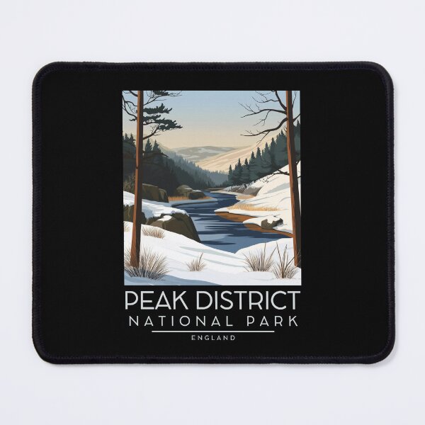 Item preview, A Vintage Illustration of Peak District National Park - England designed and sold by GoodOldVintage.