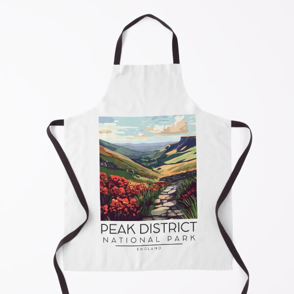 Item preview, A Vintage Illustration of Peak District National Park - England designed and sold by GoodOldVintage.
