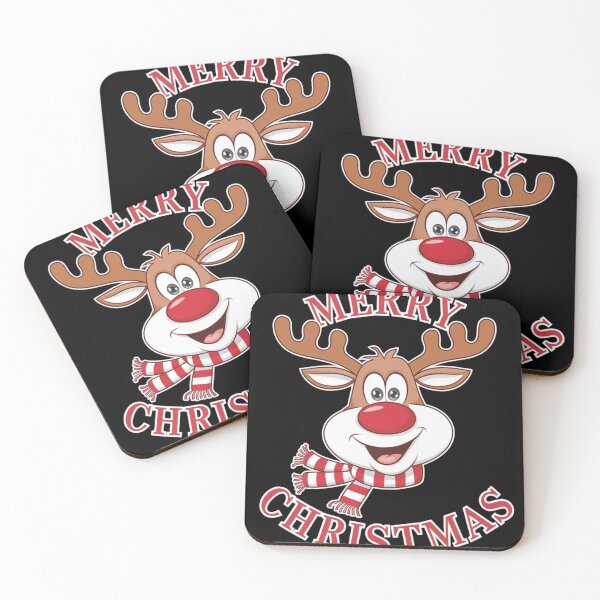 Item preview, Playful reindeer celebrating christmas designed and sold by Tee Studio.