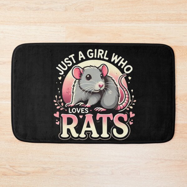 Item preview, Just A Girl Who Loves Rats Rat Lover Gift  designed and sold by SztylishDesigns.