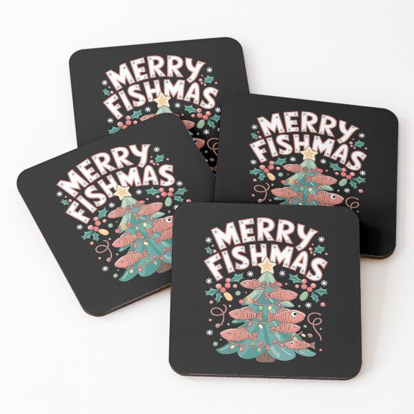 Item preview, Merry Fishmas Fishing Christmas designed and sold by DomTeesHaven.