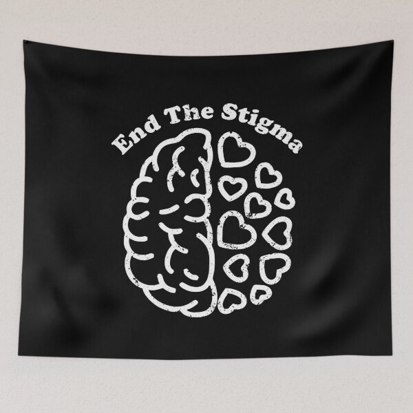 Item preview, End The Stigma - Mental Health Awareness designed and sold by zeviwanty.
