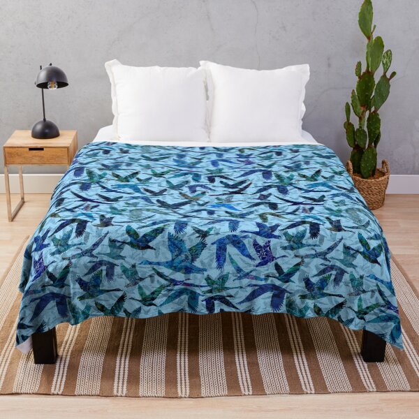 Item preview, Wild Geese - flight in fog designed and sold by ArtLarks.
