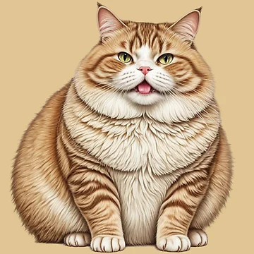 Artwork thumbnail, Fat Cat by Ultimate-Rabbit