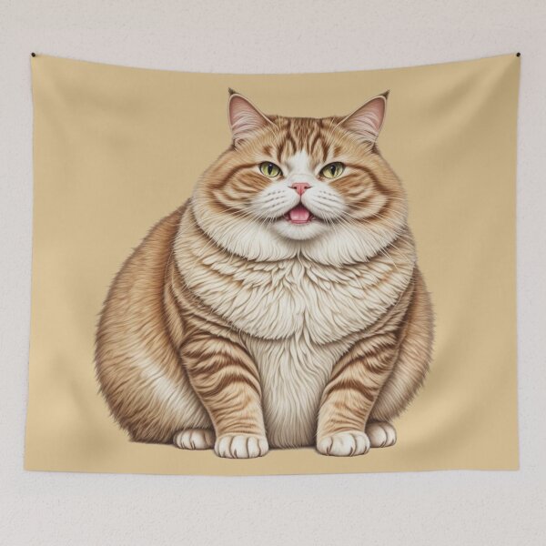 Item preview, Fat Cat designed and sold by Ultimate-Rabbit.