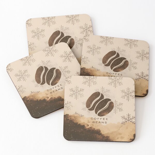 Item preview, Winter Coffee Delight: Bean Beauty designed and sold by ART ATTACK ZONE.