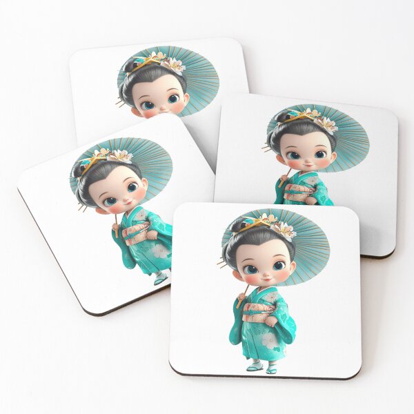 Item preview, Cute Geisha Baby, Adorable Geisha Girl. designed and sold by JoseFrancese.