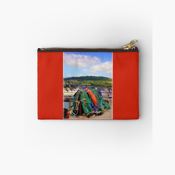 Item preview, Fishing Nets on The Cobb designed and sold by Charmiene Maxwell-Batten.