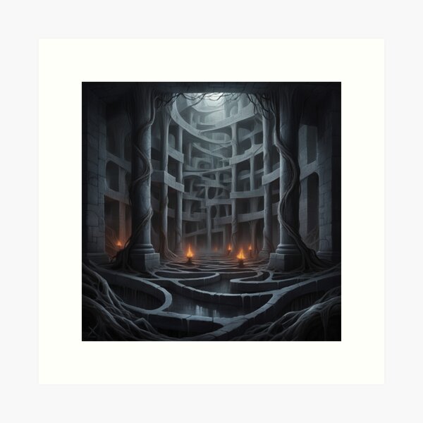Item preview, the labyrinth designed and sold by Jestersmodified.