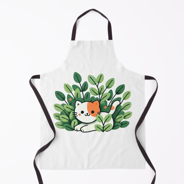 Item preview, Hidden Among the Leaves Cat designed and sold by lexisll.