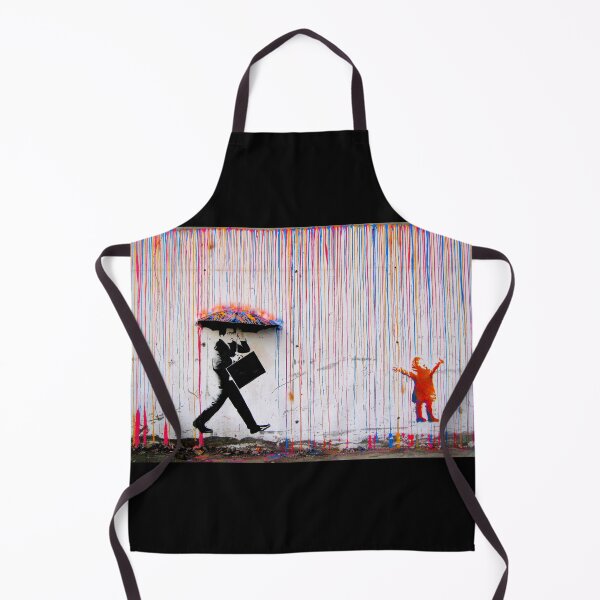 Item preview, Banksy - Colored Rain designed and sold by ByOxCe.