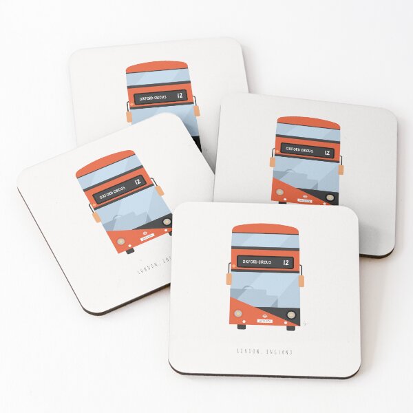 Item preview, Red London Bus designed and sold by Lyman Creative Co..