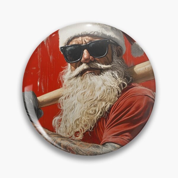 Item preview, Santa with a Baseball Bat designed and sold by Vivid-Impres.