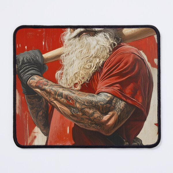 Item preview, Santa with a Baseball Bat designed and sold by Vivid-Impres.