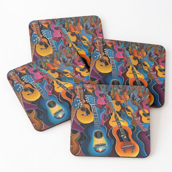 Item preview, Colorful Guitars, Guitar Players, Colorful Guitars, Guitar Moms, Guitar Lovers designed and sold by Graphitti Squad.