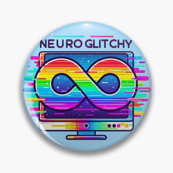 Artikelvorschau, Neuro Glitchy entworfen und verkauft von Vkinsify.