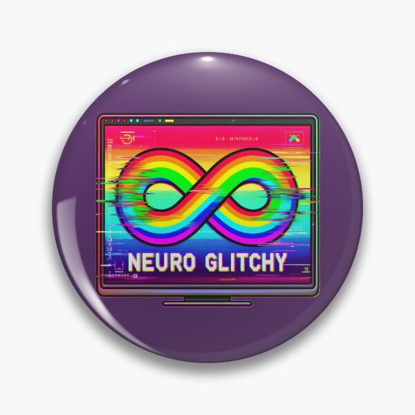 Artikelvorschau, Neuro Glitchy entworfen und verkauft von Vkinsify.