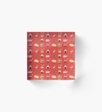 Japanese Food Acrylic Block