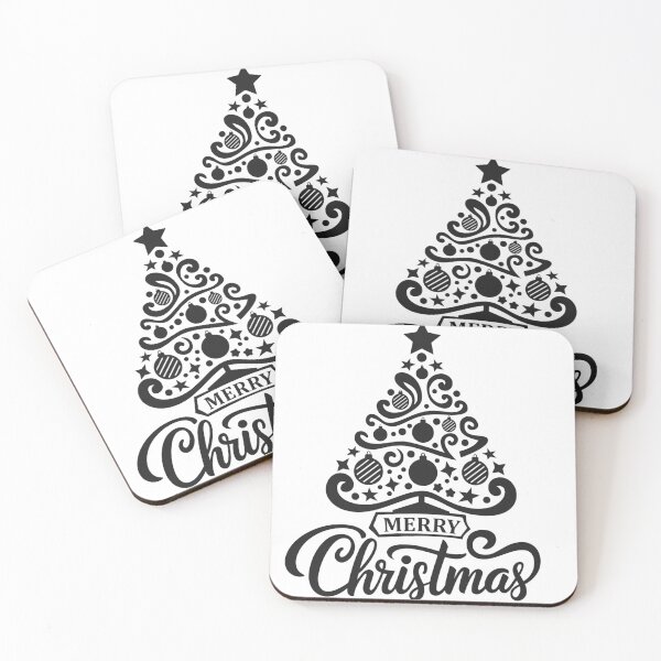 Item preview, Celebrate the holidays with this elegant Merry Christmas Tree Design! designed and sold by Colorten.