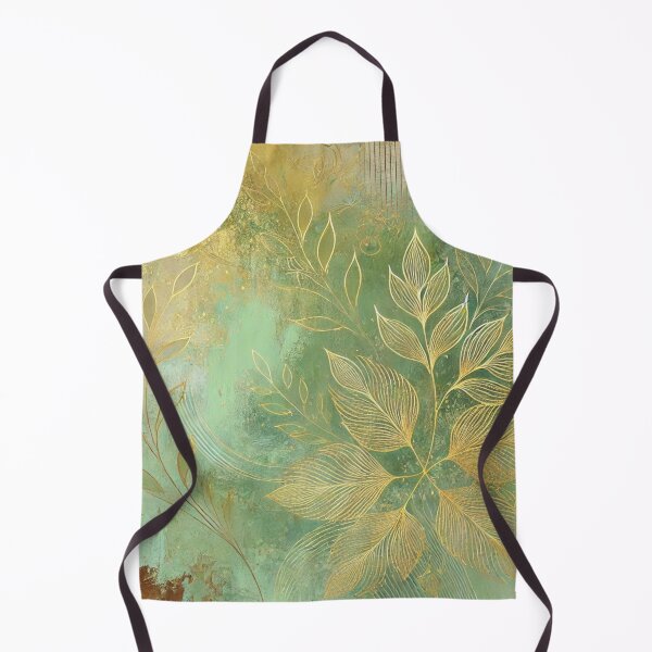Item preview, Abstract Golden Leaf Motif Artwork Style 12 designed and sold by Oonward2021.