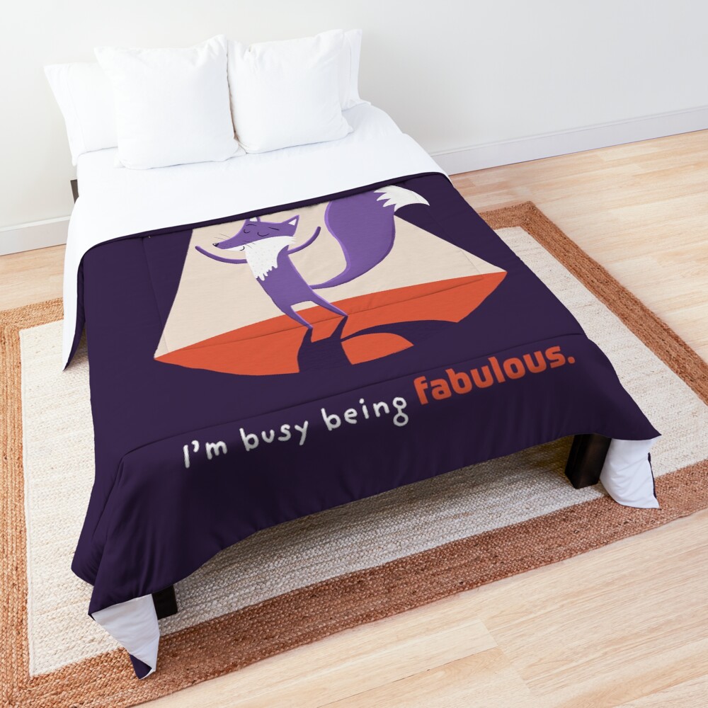 Item preview, Comforter designed and sold by ItsPurpleFox.