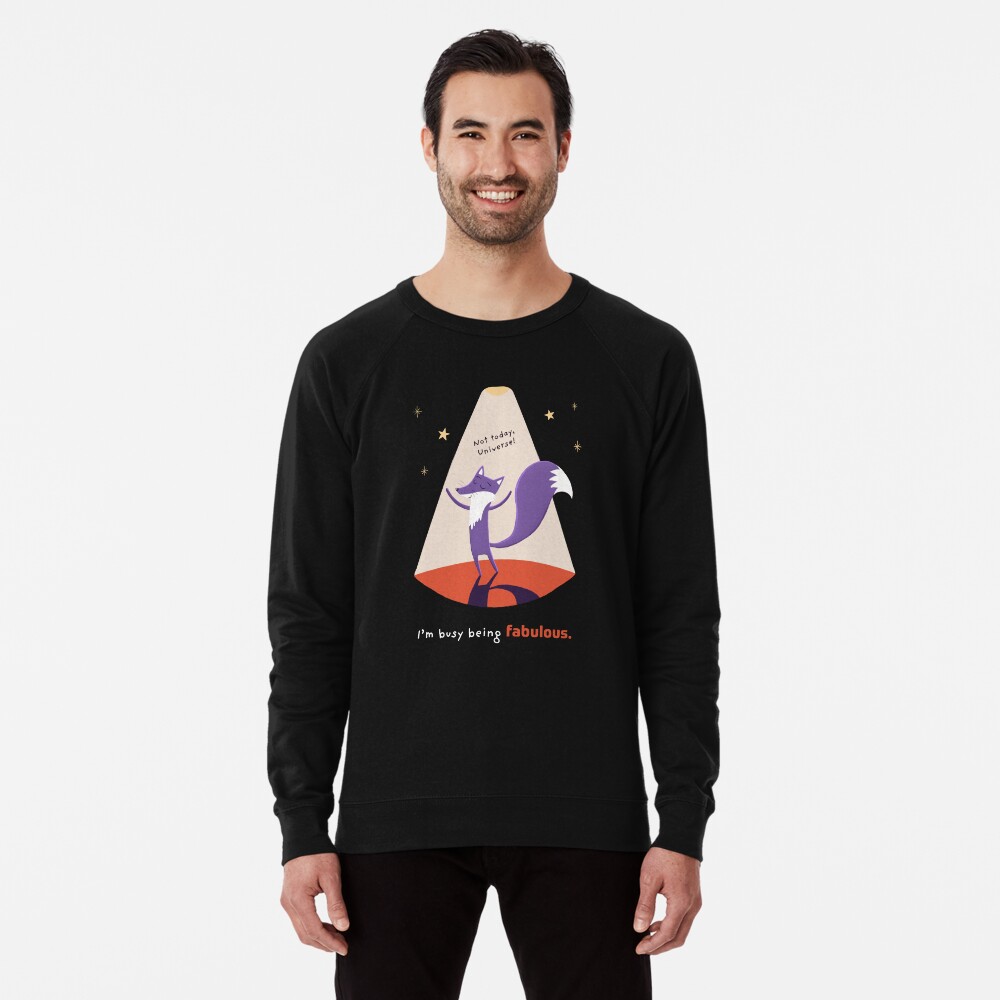 Item preview, Lightweight Sweatshirt designed and sold by ItsPurpleFox.