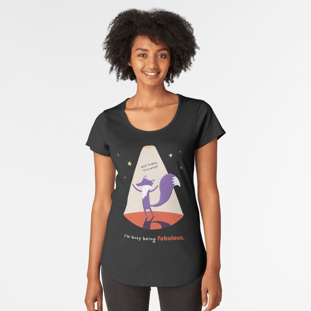 Item preview, Premium Scoop T-Shirt designed and sold by ItsPurpleFox.