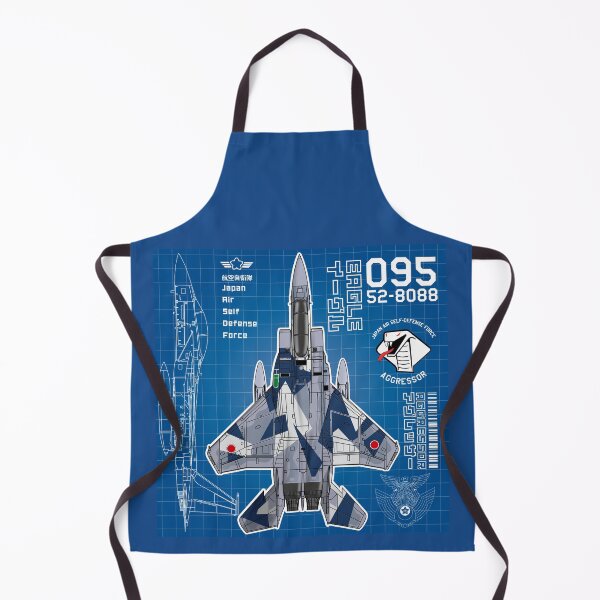 Item preview, JASDF F-15DJ EAGLE FighterJet AGGRESSOR 095 BP HD 4C Illustration designed and sold by MIL-ART-JPN.