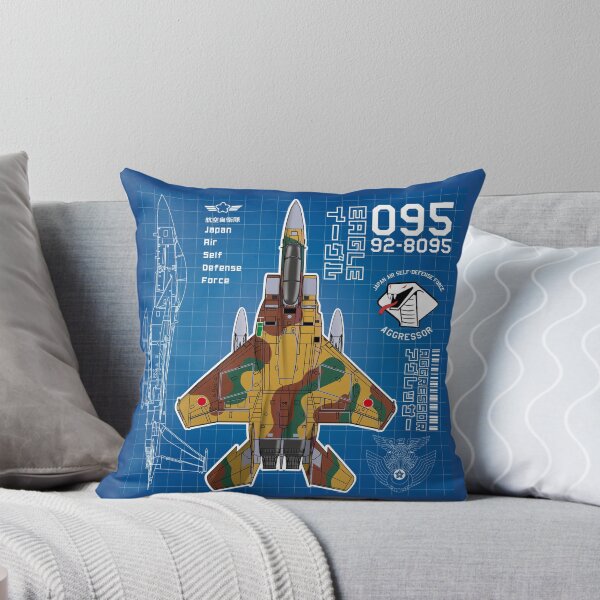 Item preview, JASDF F-15DJ EAGLE FighterJet  AGGRESSOR 095 BP HD 4C Illustration designed and sold by MIL-ART-JPN.