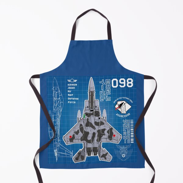 Item preview, JASDF F-15DJ EAGLE FighterJet AGGRESSOR 098 BP HD 4C Illustration designed and sold by MIL-ART-JPN.