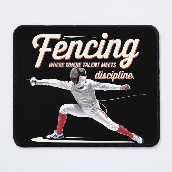 Item preview, Fencing: Where Talent Meets Discipline designed and sold by Anniebuh.
