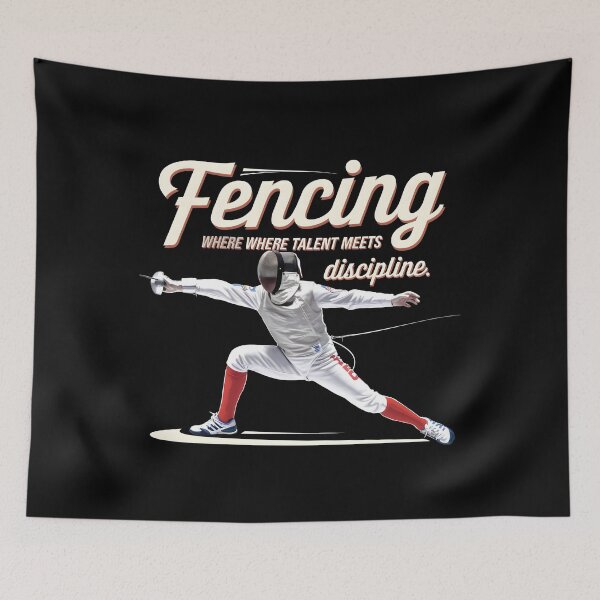 Item preview, Fencing: Where Talent Meets Discipline designed and sold by Anniebuh.