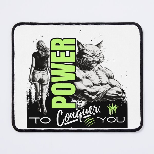 Item preview, Power to conquer you, Exclusive Gift for Fitness & Gym Warriors designed and sold by MaFleiva.