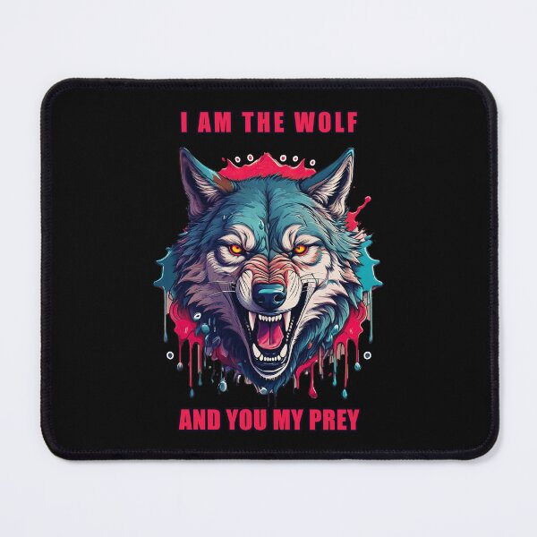Item preview, Wolf and prey concept illustration design (AI+HUMAN) designed and sold by DFLC Prints.