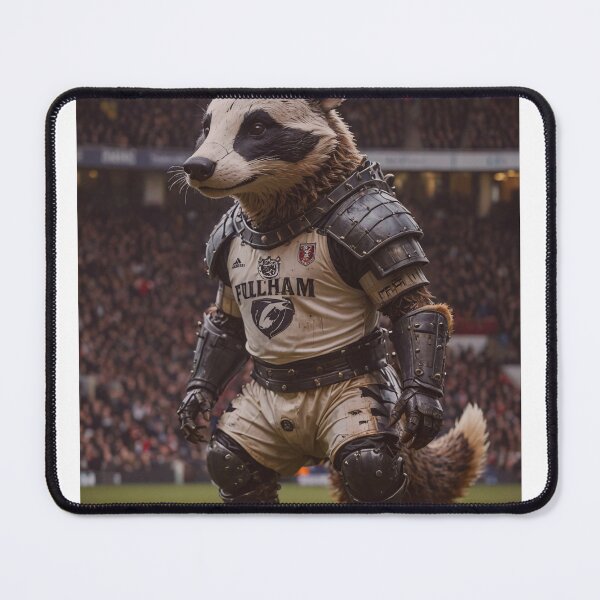 Item preview, Fulham FC Mascot Badger designed and sold by Pop-Culture-ai.