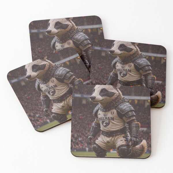 Item preview, Fulham FC Mascot Badger designed and sold by Pop-Culture-ai.