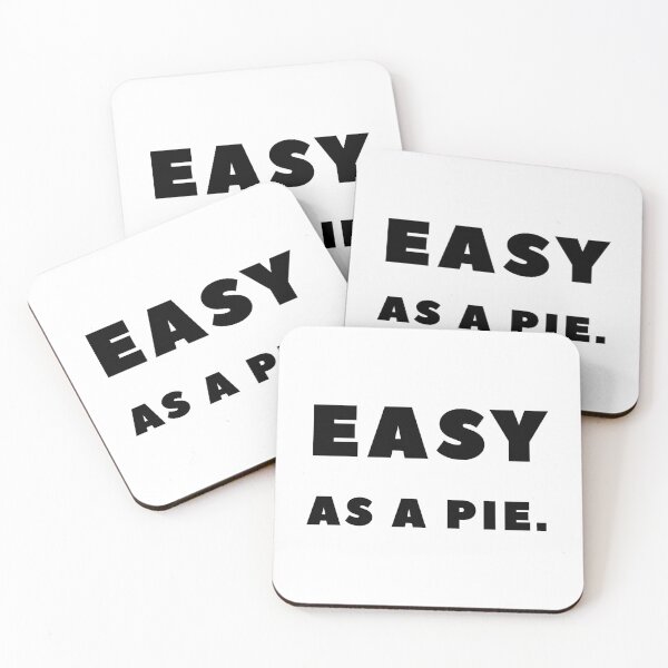Item preview, EASY AS A PIE, Unique designed and sold by villacreativa.
