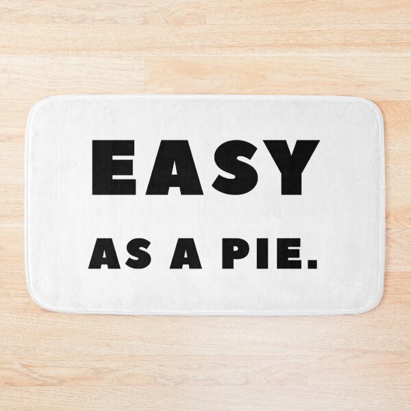 Item preview, EASY AS A PIE, Unique designed and sold by villacreativa.