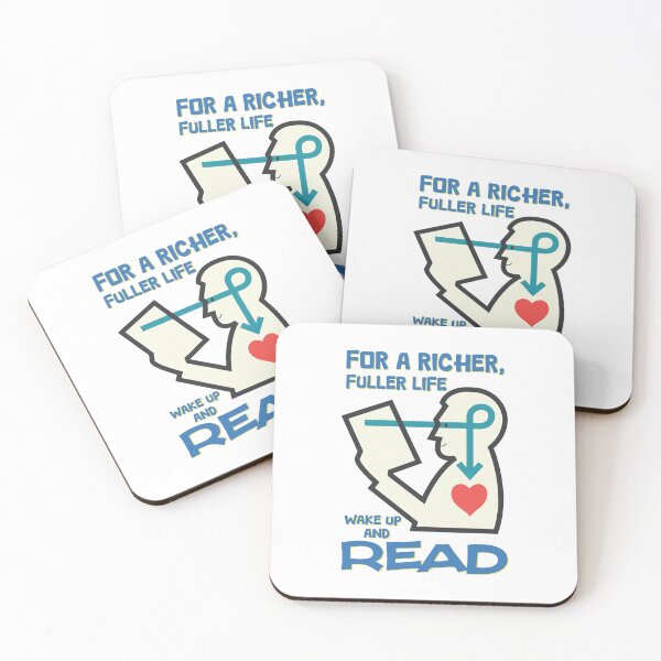 Item preview, For a richer, fuller life wake up and read designed and sold by portokalis.