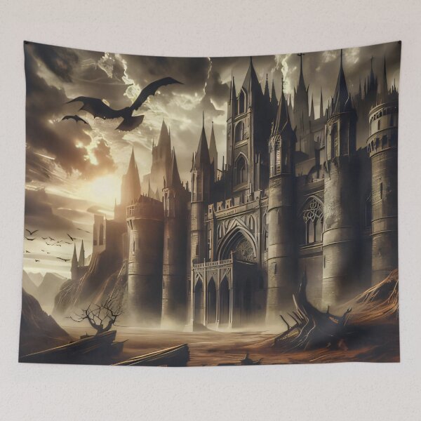 Item preview, Haunted Castle designed and sold by UrbanPrts.